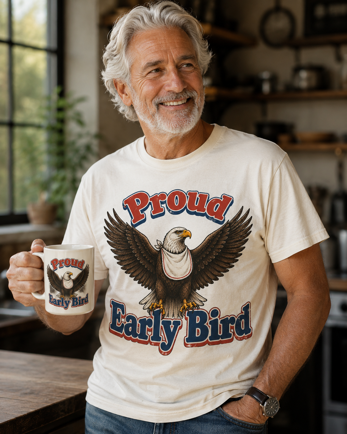"Proud Early Bird" T-Shirt