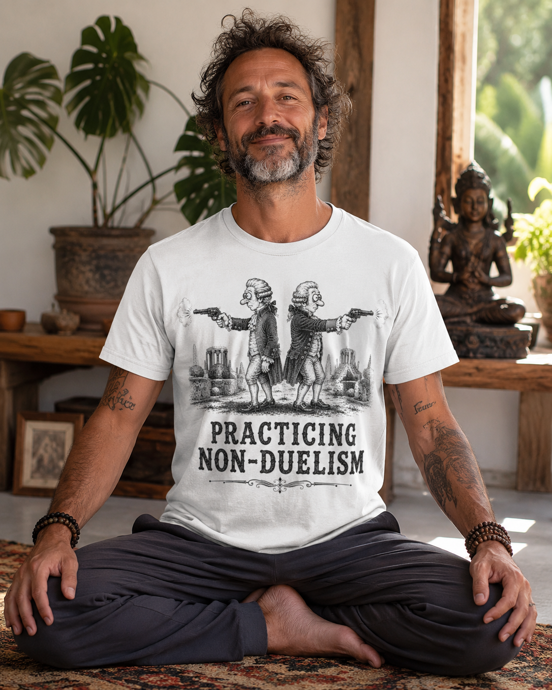 "Practicing Non-Duelism" T-Shirt