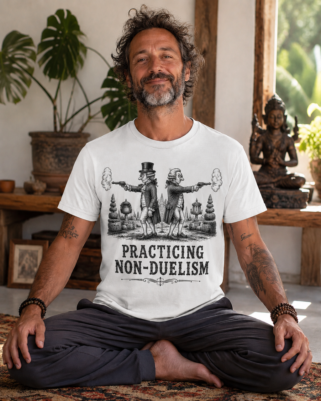 "Practicing Non-Duelism" T-Shirt
