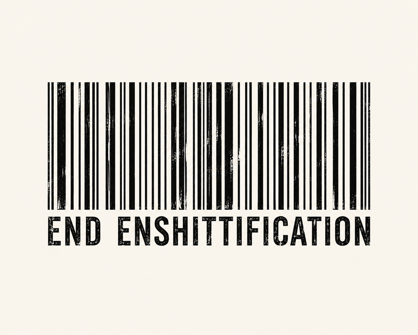 "End Enshittification" T-Shirt