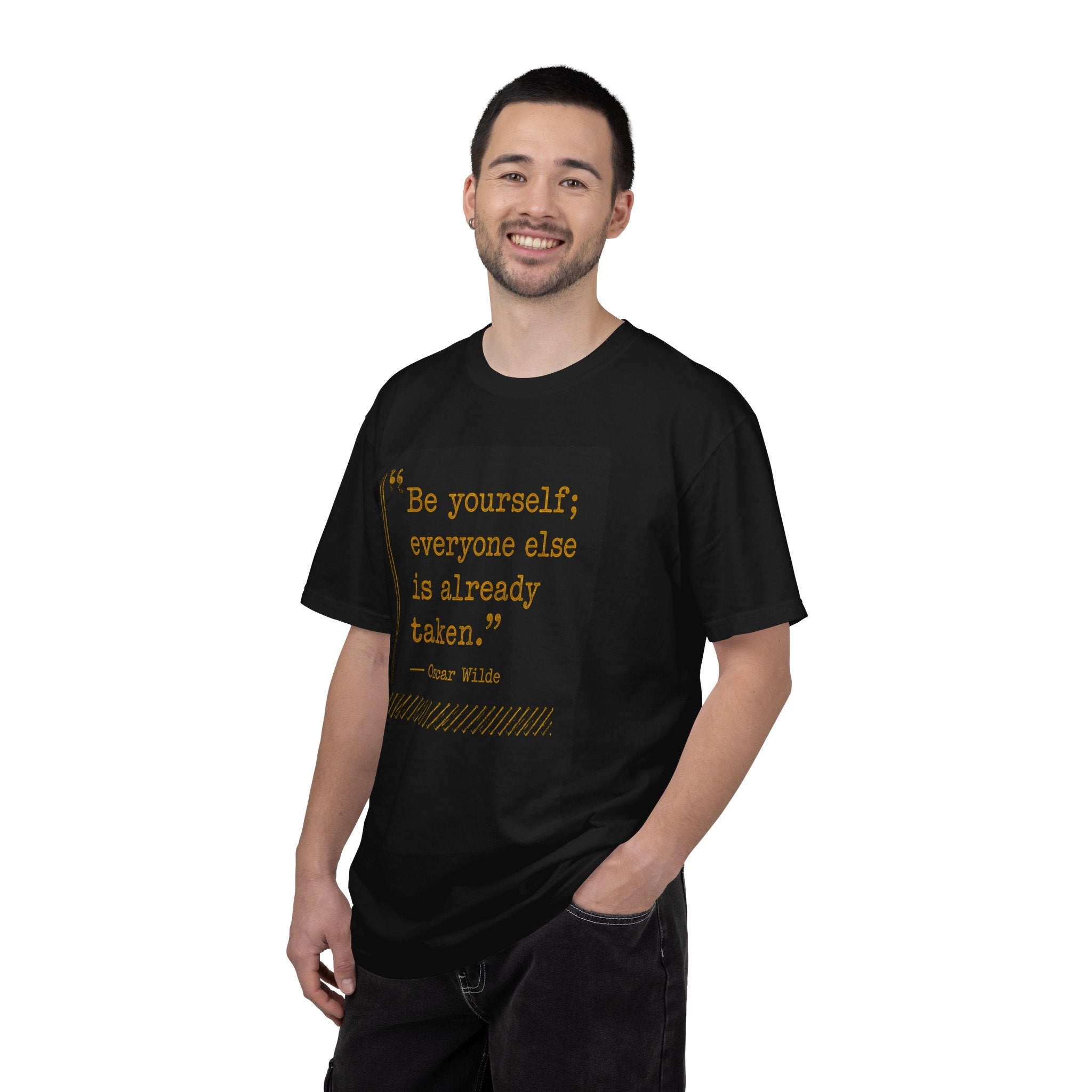 "Be Yourself Oscar Wilde Quote" T-Shirt